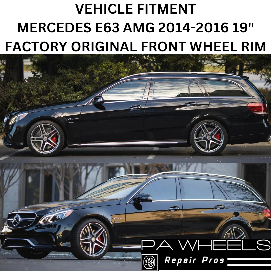 MERCEDES E63 AMG 2014 2015 2016 19" FACTORY ORIGINAL FRONT WHEEL RIM