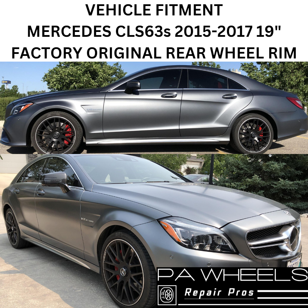 MERCEDES CLS63s 2015-2017 19" FACTORY ORIGINAL REAR WHEEL RIM 85508 A2184011800