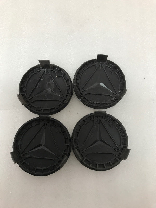 4PC Mercedes 75MM Classic Dark Blue Wheel Center Hub Caps AMG Wreath 03df9bb3