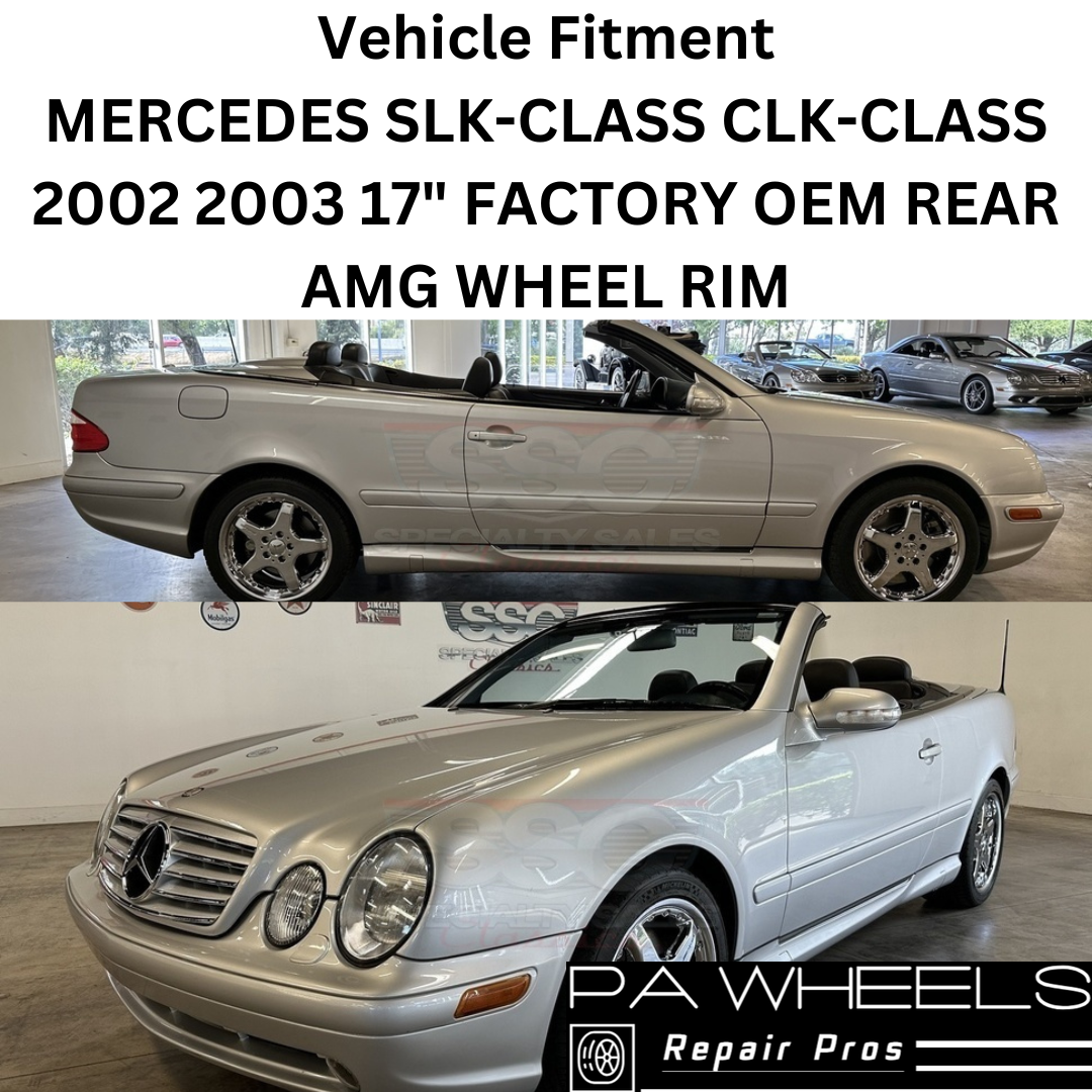 MERCEDES SLK-CLASS CLK-CLASS 2002 2003 17" FACTORY OEM REAR AMG WHEEL RIM 65274