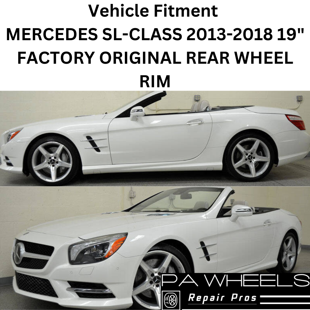 MERCEDES SL-CLASS 2013-2018 19" FACTORY OEM REAR WHEEL RIM 85284 A2314011702