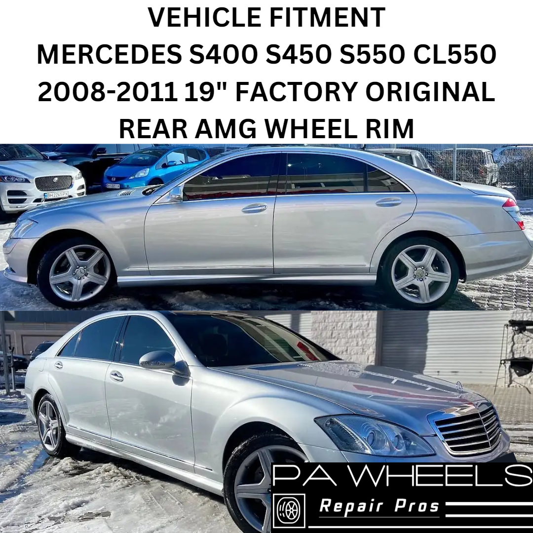MERCEDES S-CLASS & CL550 2007-2011 19" FACTORY OEM REAR AMG WHEEL RIM 85022