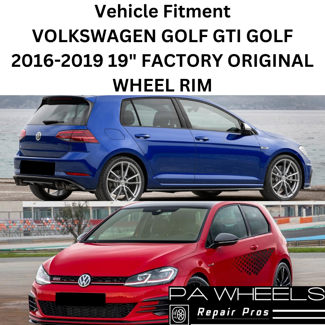 VOLKSWAGEN GOLF GTI GOLF 2016-2019 19" FACTORY OEM WHEEL RIM 70018 5G0601025AJ