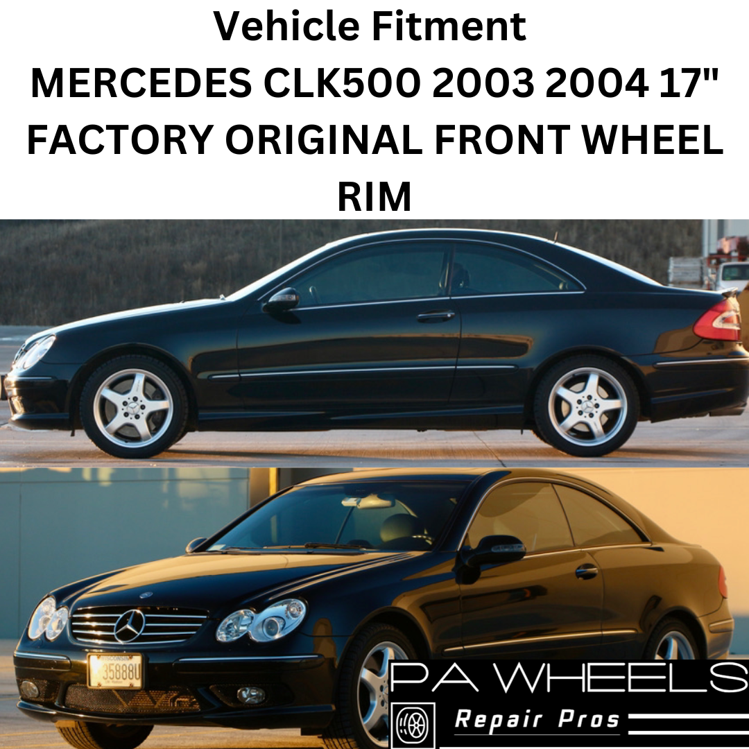 MERCEDES CLK500 2003 2004 17" FACTORY OEM FRONT WHEEL RIM 65314 A1704012802