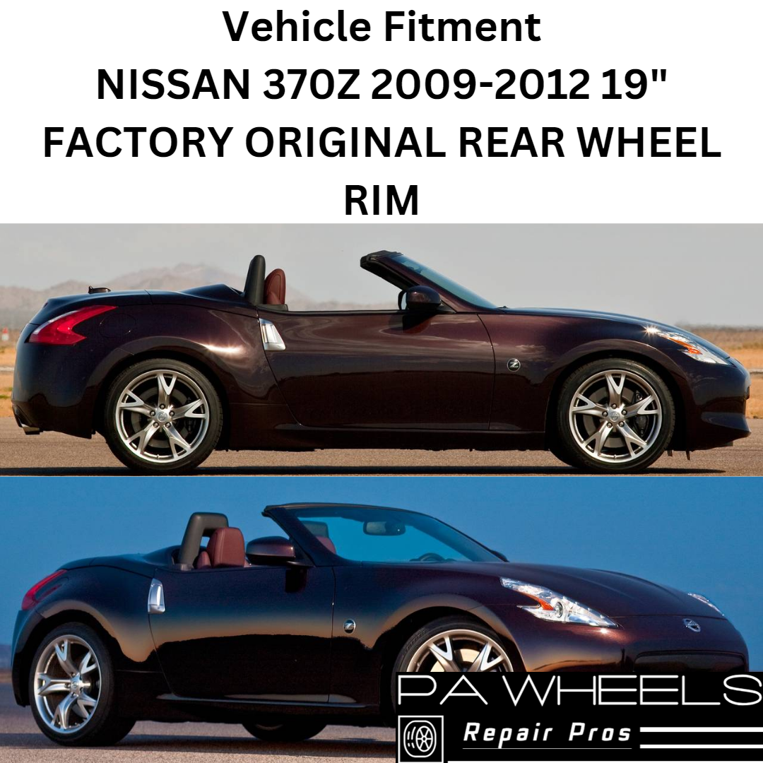 NISSAN 370Z 2009-2012 19" FACTORY OEM REAR WHEEL RIM 62526 1EC4BFZ43