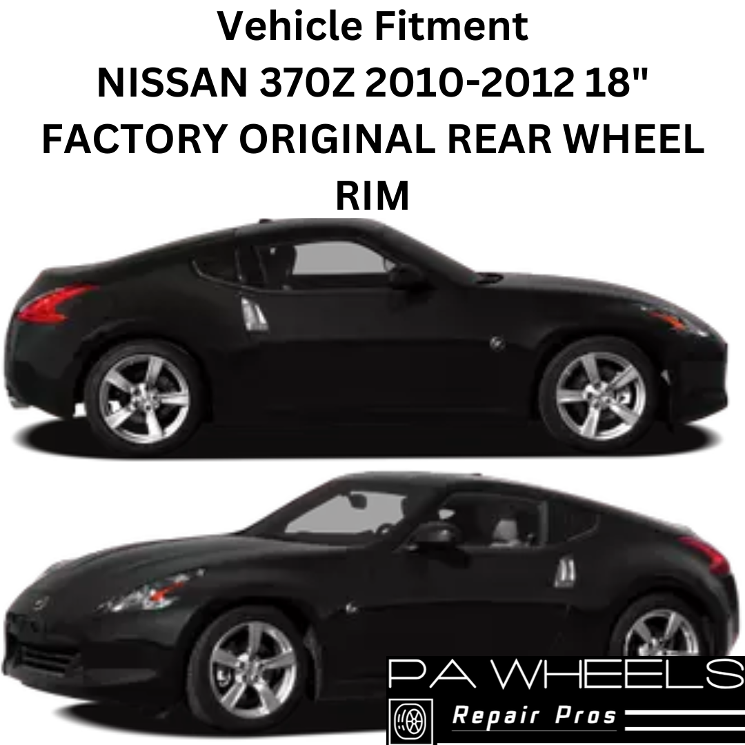 NISSAN 370Z 2010-2012 18" FACTORY OEM REAR WHEEL RIM 62546 N077890