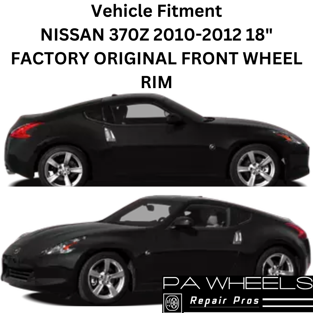 NISSAN 370Z 2010 2011 2012 18" FACTORY ORIGINAL FRONT WHEEL RIM