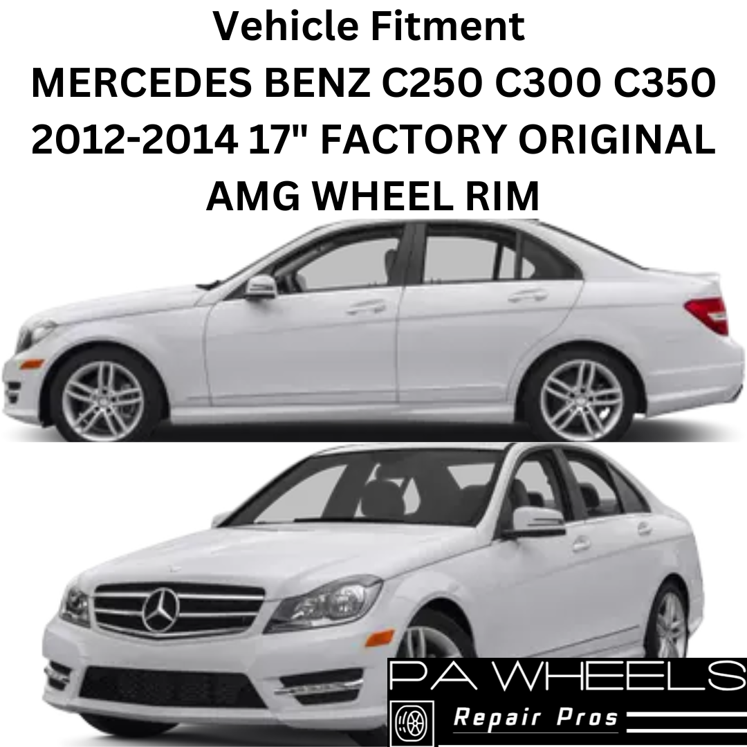 MERCEDES C250 C300 C350 2012-2014 17" FACTORY OEM AMG WHEEL RIM 85259 A204401790