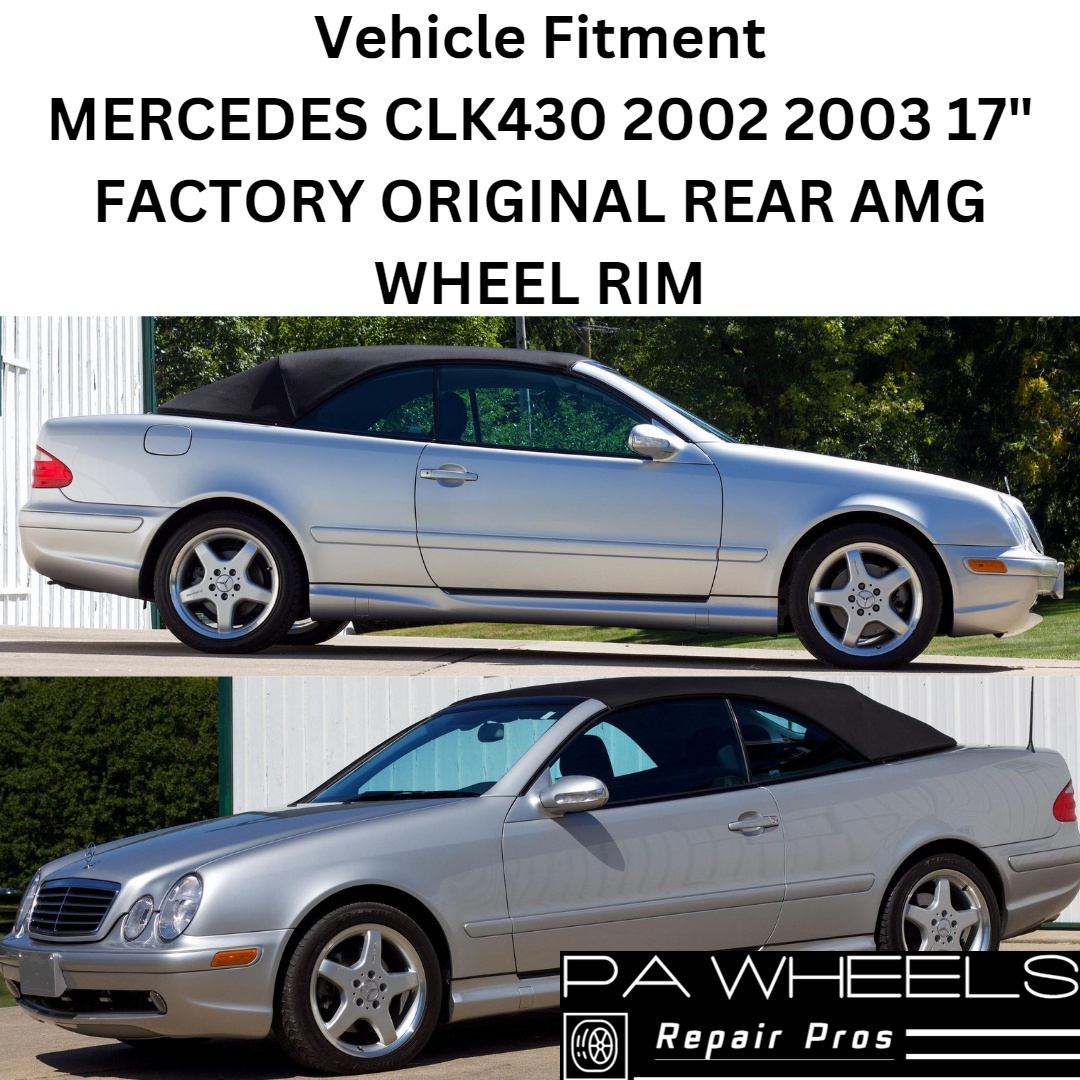 MERCEDES CLK430 2002 2003 17" FACTORY OEM REAR AMG WHEEL RIM 65258 A1704012902