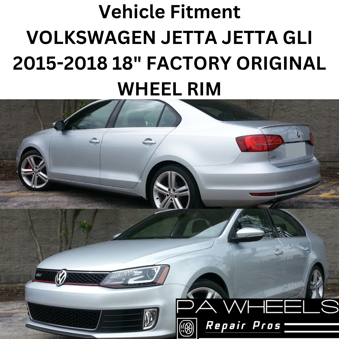VOLKSWAGEN JETTA JETTA GLI 2015-2018 18" FACTORY OEM WHEEL RIM 69987 5K0601025P