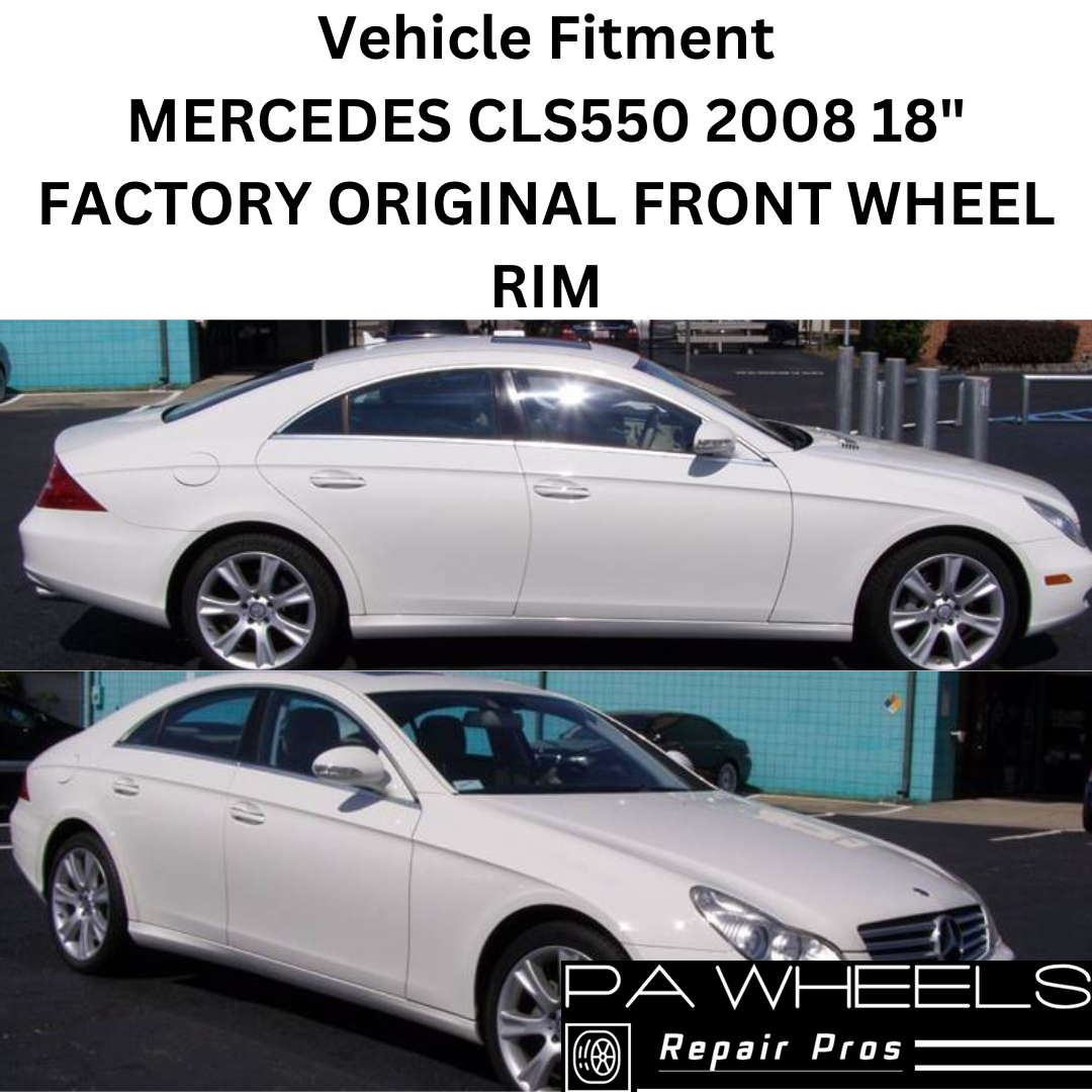 MERCEDES CLS550 2008 18" FACTORY ORIGINAL FRONT WHEEL RIM