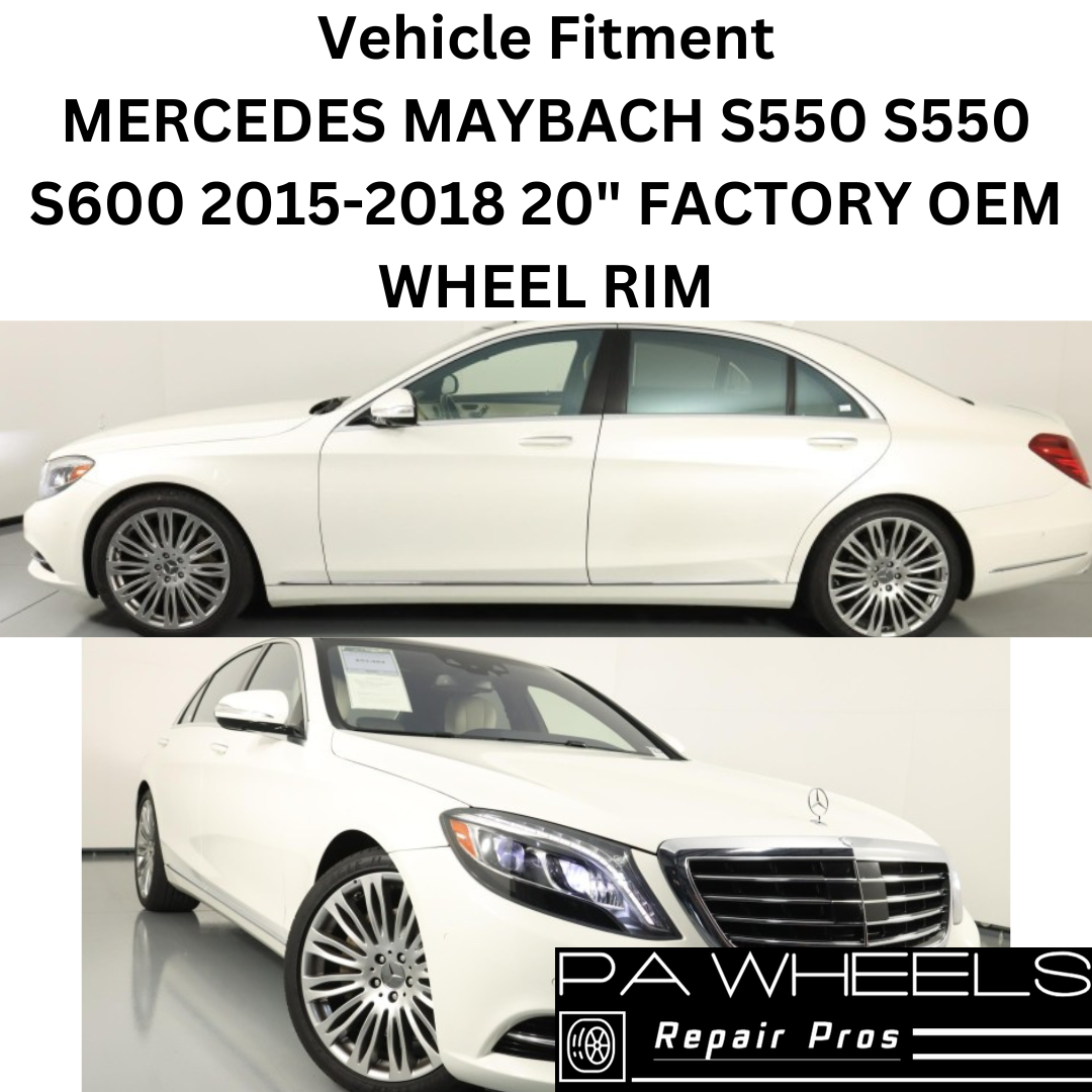 MERCEDES S550 S550e S600 2015-2018 20" FACTORY OEM WHEEL RIM 85504 A2224011702
