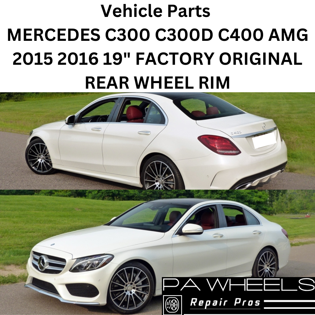 MERCEDES C-CLASS 2015-2020 19" FACTORY OEM REAR AMG WHEEL RIM 85375 A2054011400
