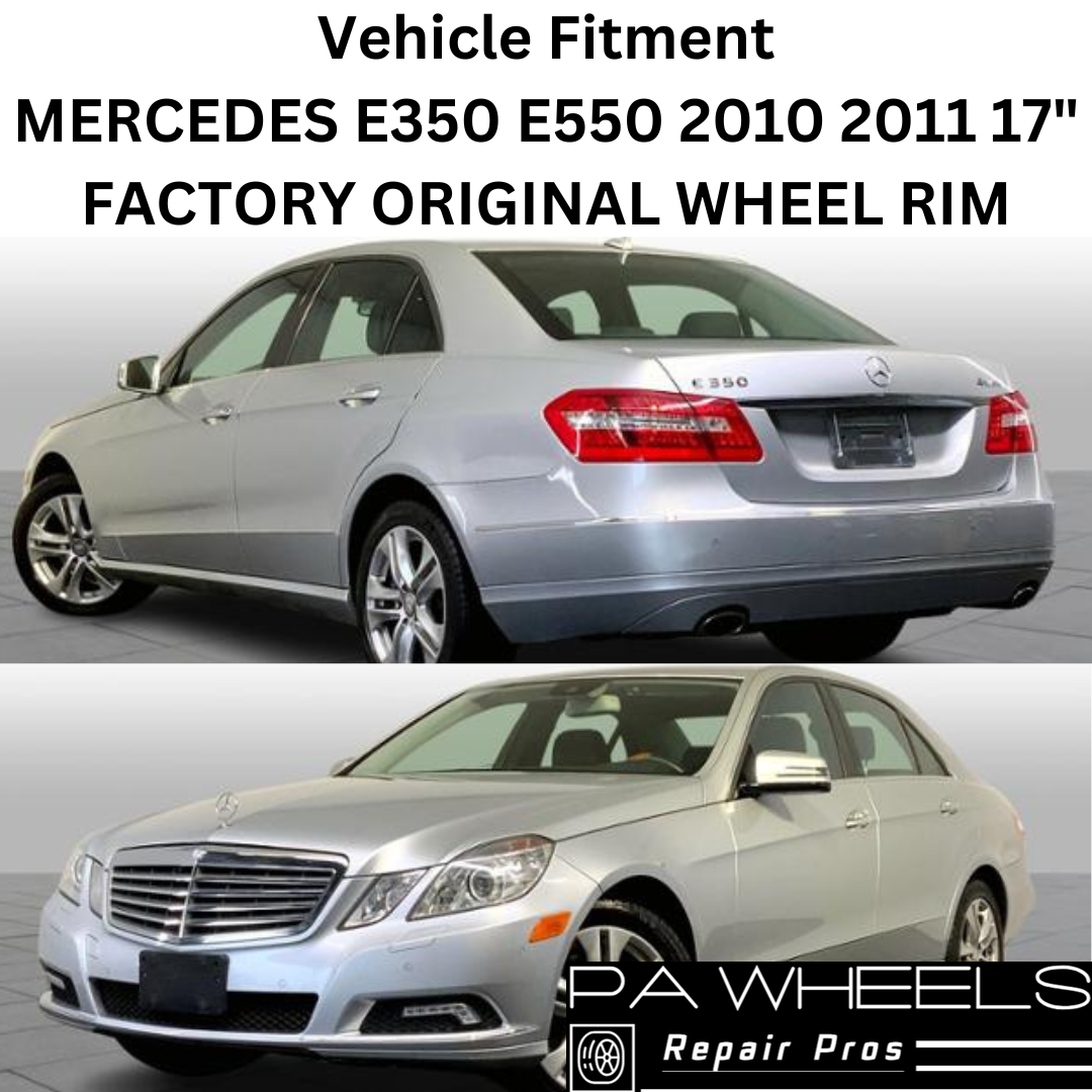 MERCEDES E350 E550 2010 2011 17" FACTORY ORIGINAL WHEEL RIM 85148 A2124010902