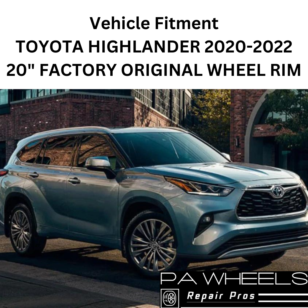 TOYOTA HIGHLANDER 2020-2022 20" FACTORY ORIGINAL WHEEL RIM 75266 S057A