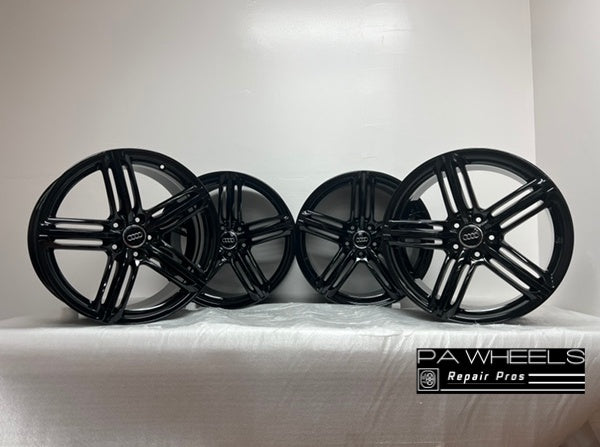 SET OF 4 AUDI A5 S5 2008 - 2014 19 INCH ALLOY RIMS WHEELS FACTORY OEM