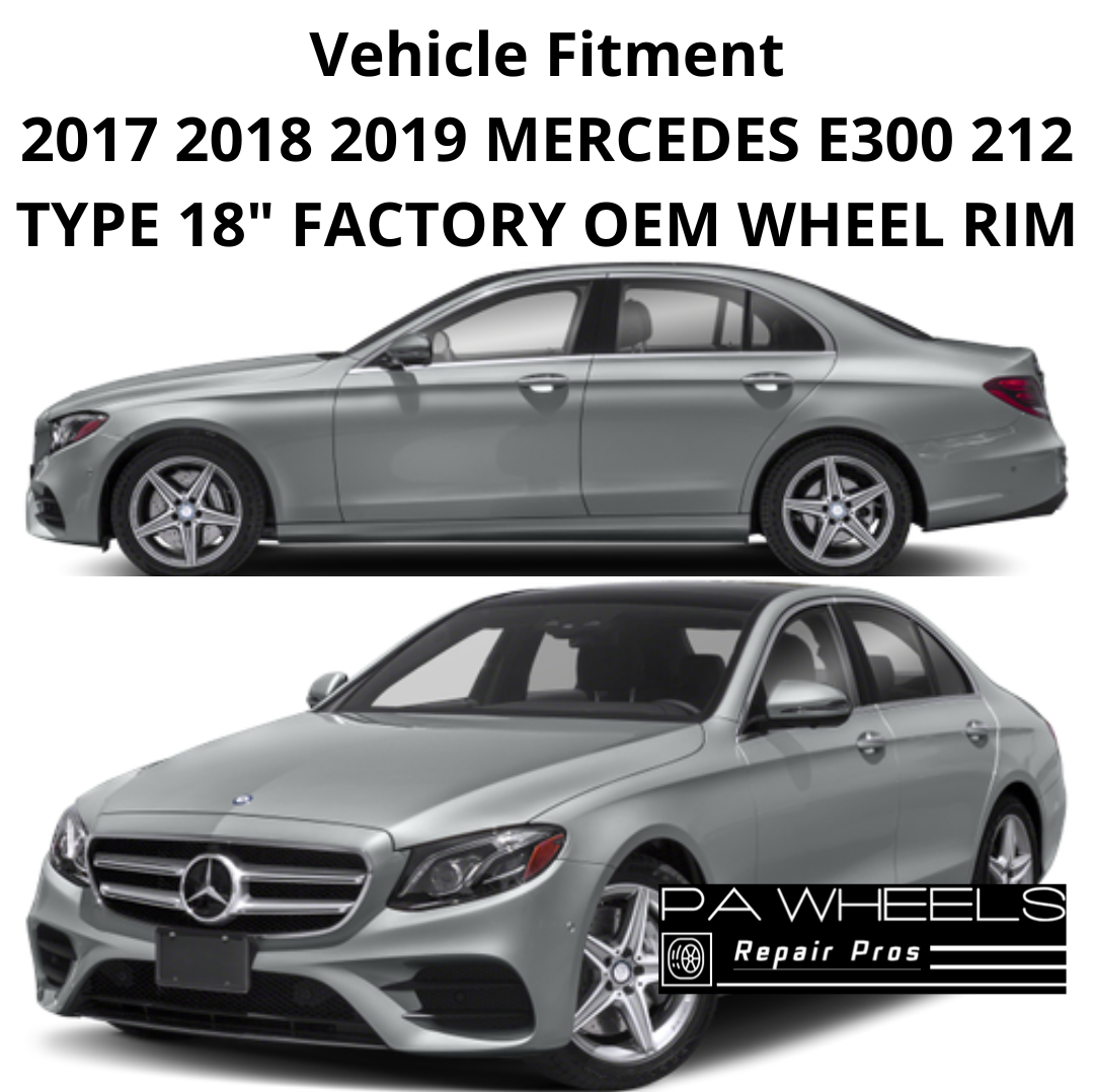 MERCEDES BENZ E300 2017-2019 18 INCH ALLOY RIM WHEEL FACTORY OEM 85538 A2134011800