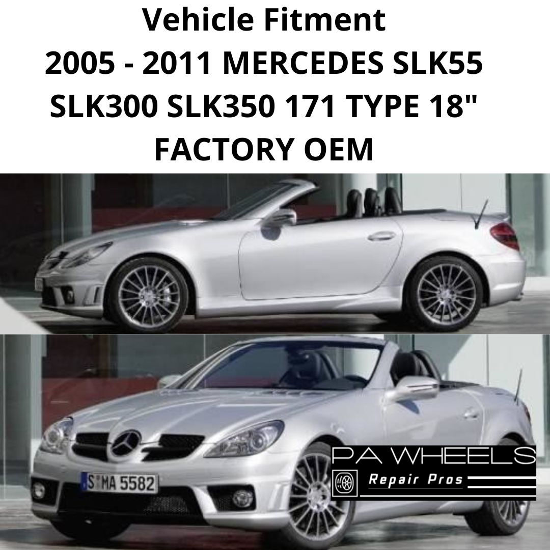 MERCEDES BENZ SLK-CLASS 2005 - 2011 18 INCH ALLOY FRONT AMG RIM WHEEL FACTORY OEM
