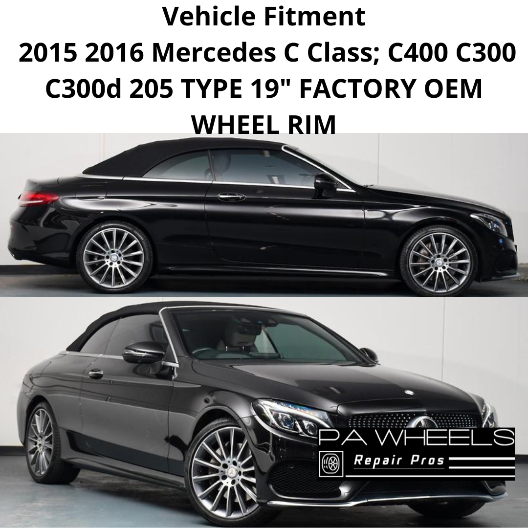 MERCEDES BENZ C-CLASS 2015 2016 19 INCH ALLOY RIM WHEEL FACTORY OEM AMG FRONT 85374