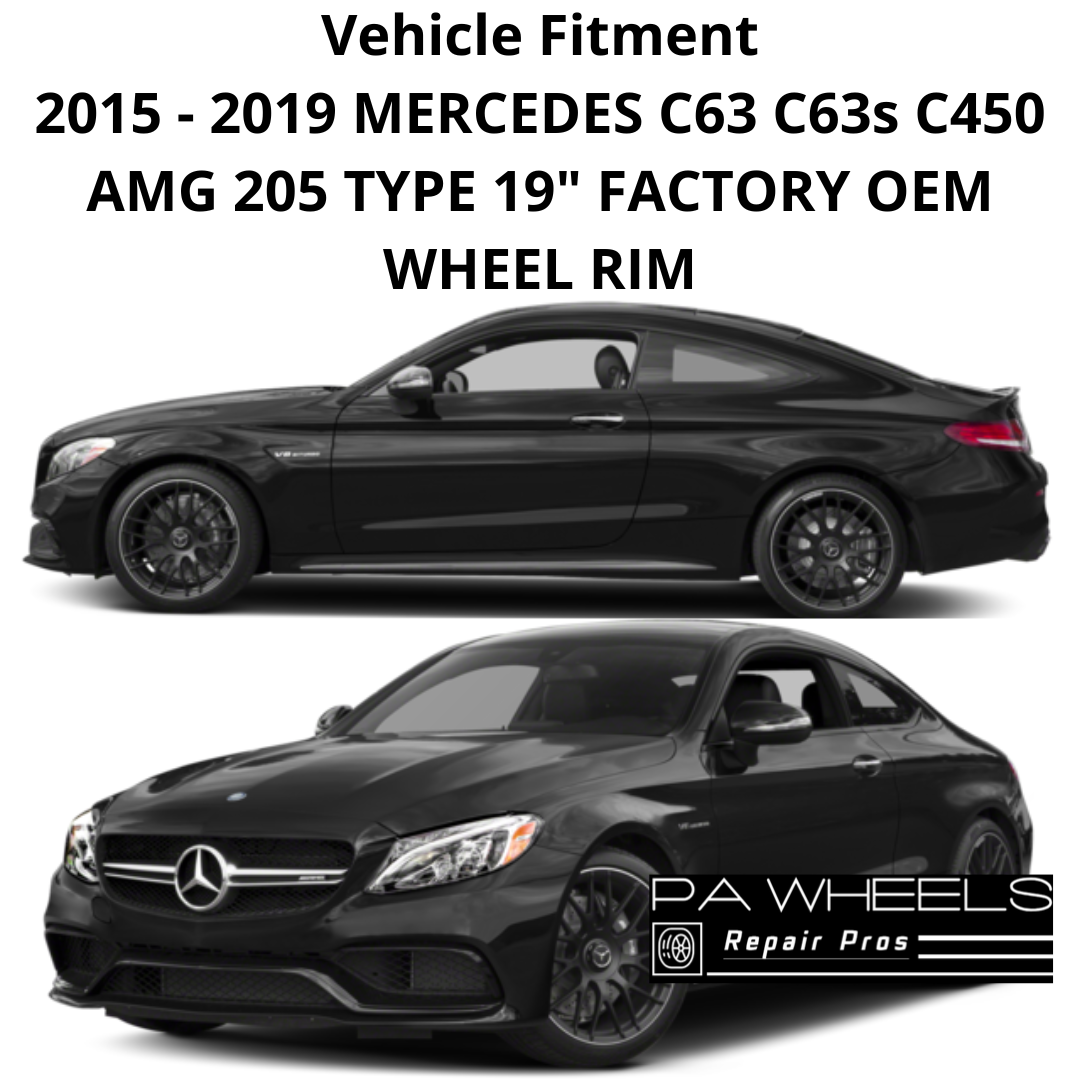 MERCEDES BENZ C63 C63s 2015-2019 19 INCH ALLOY RIM WHEEL FACTORY OEM 85457
