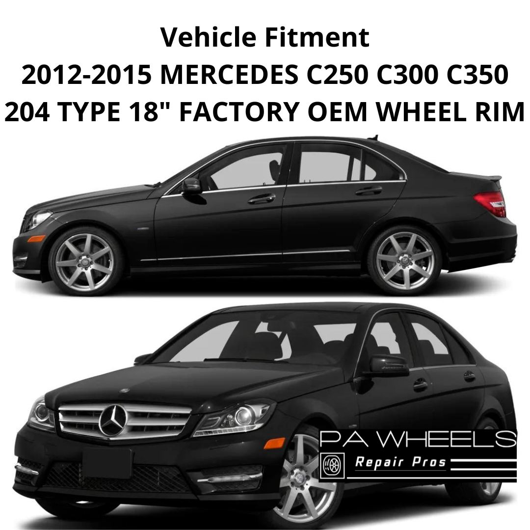 MERCEDES BENZ C250 C300 C350 2012- 2015 18 INCH ALLOY RIM WHEEL FACTORY OEM AMG FRONT 85223
