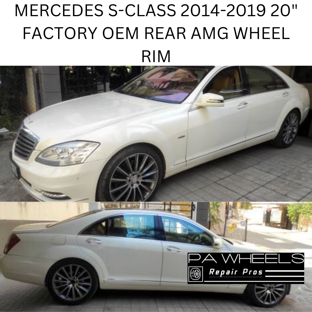 MERCEDES S-CLASS AMG 2014-2019 20" FACTORY ORIGINAL REAR WHEEL RIM 85355