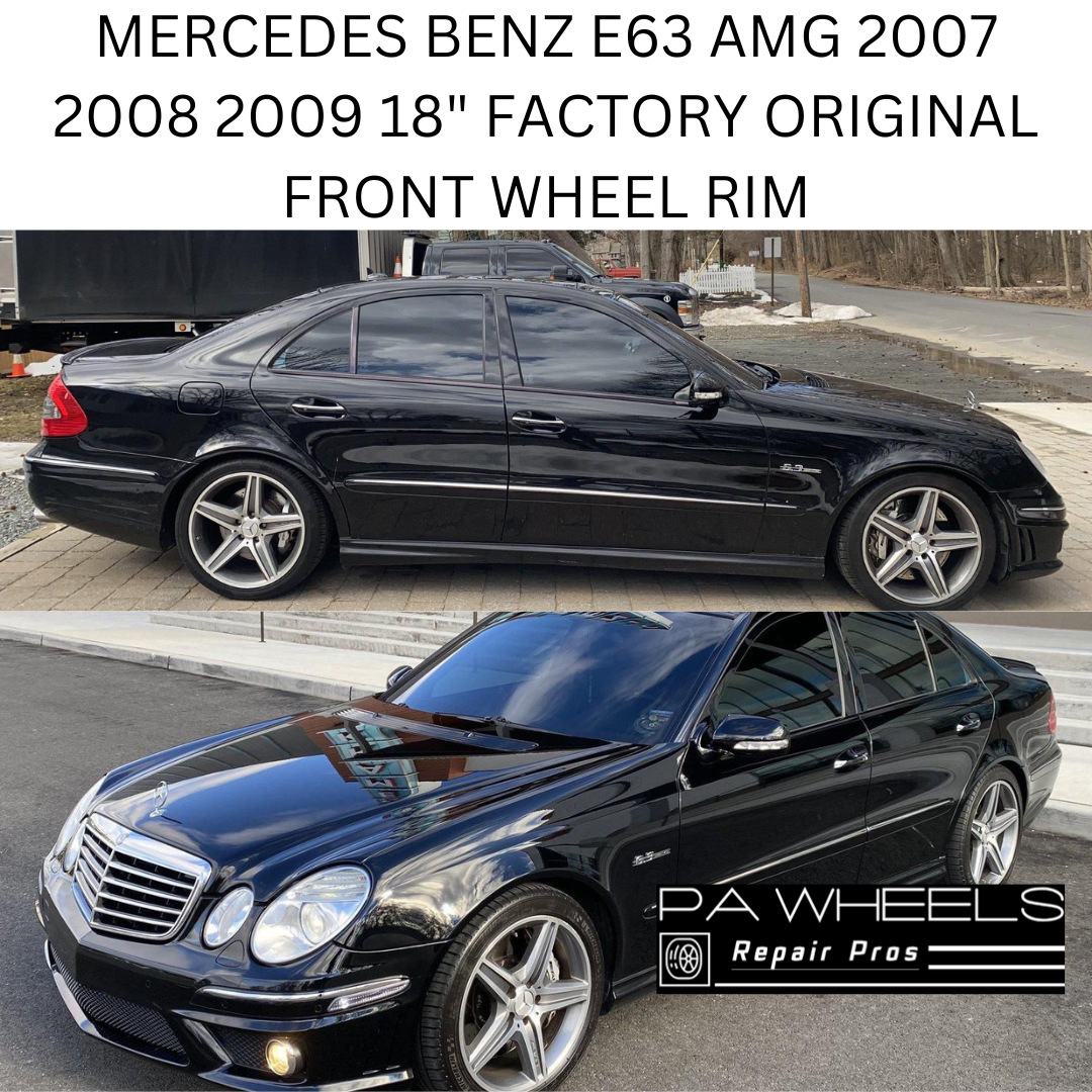 MERCEDES E63 2007-2009 18" FACTORY OEM FRONT WHEEL RIM 65434 A2114016402