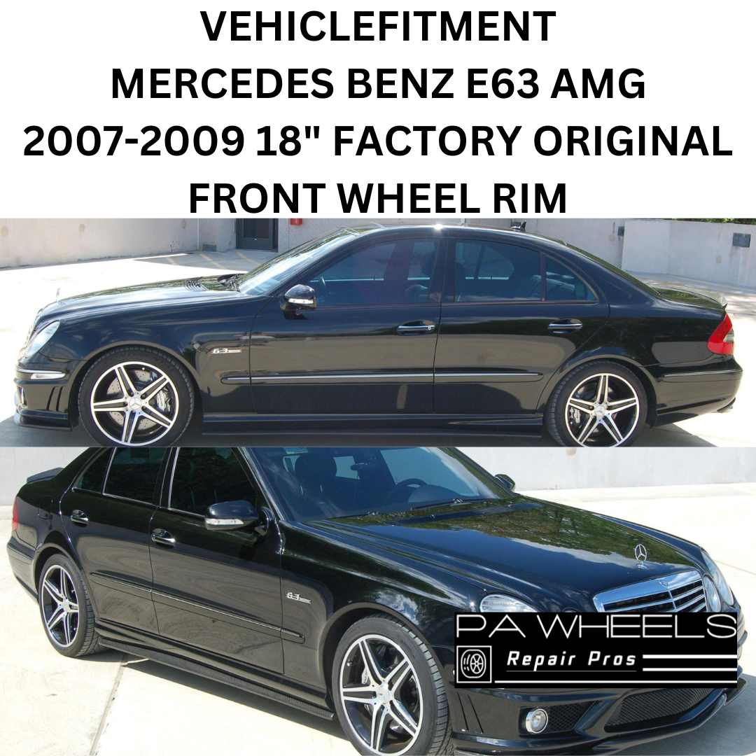 MERCEDES E63 2007-2009 18" FACTORY OEM FRONT WHEEL RIM 65434 A2114016402