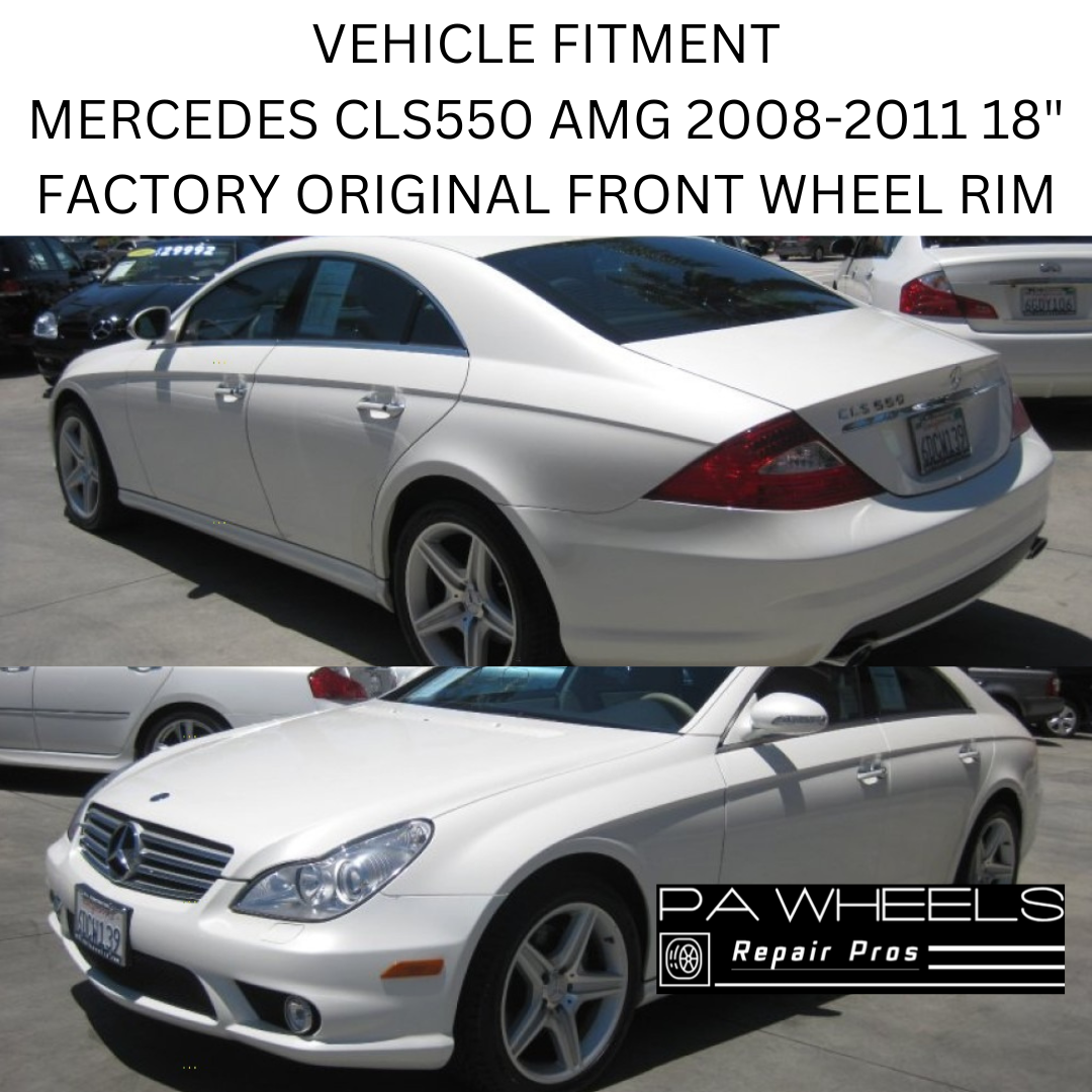 MERCEDES CLS550 2008 2009 2010 2011 18" FACTORY ORIGINAL FRONT AMG WHEEL RIM
