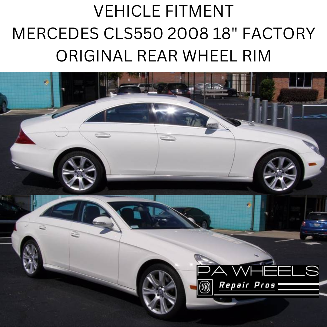 MERCEDES CLS550 2008 18" FACTORY ORIGINAL REAR WHEEL RIM