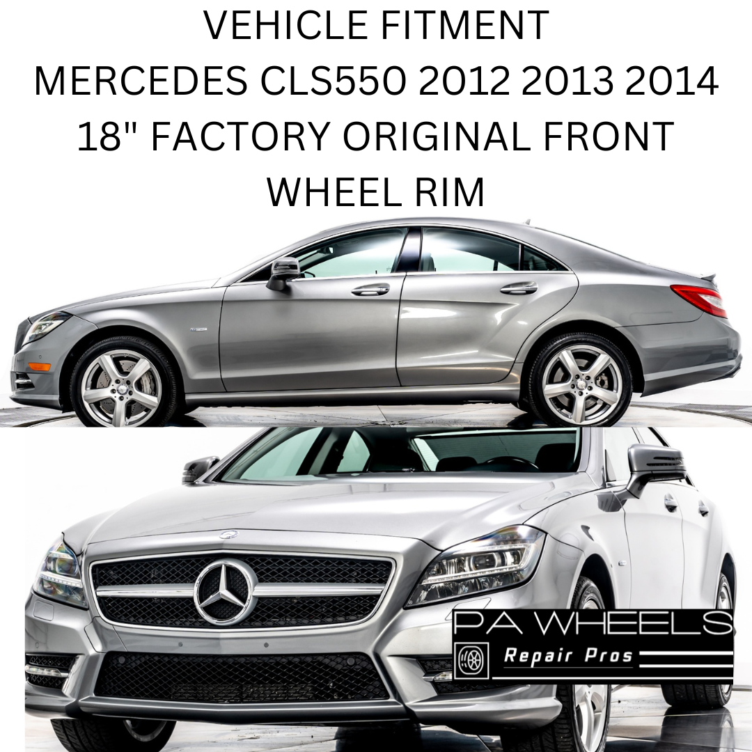 MERCEDES CLS550 2012-2014 18" FACTORY OEM FRONT WHEEL RIM 85232 A2184010102