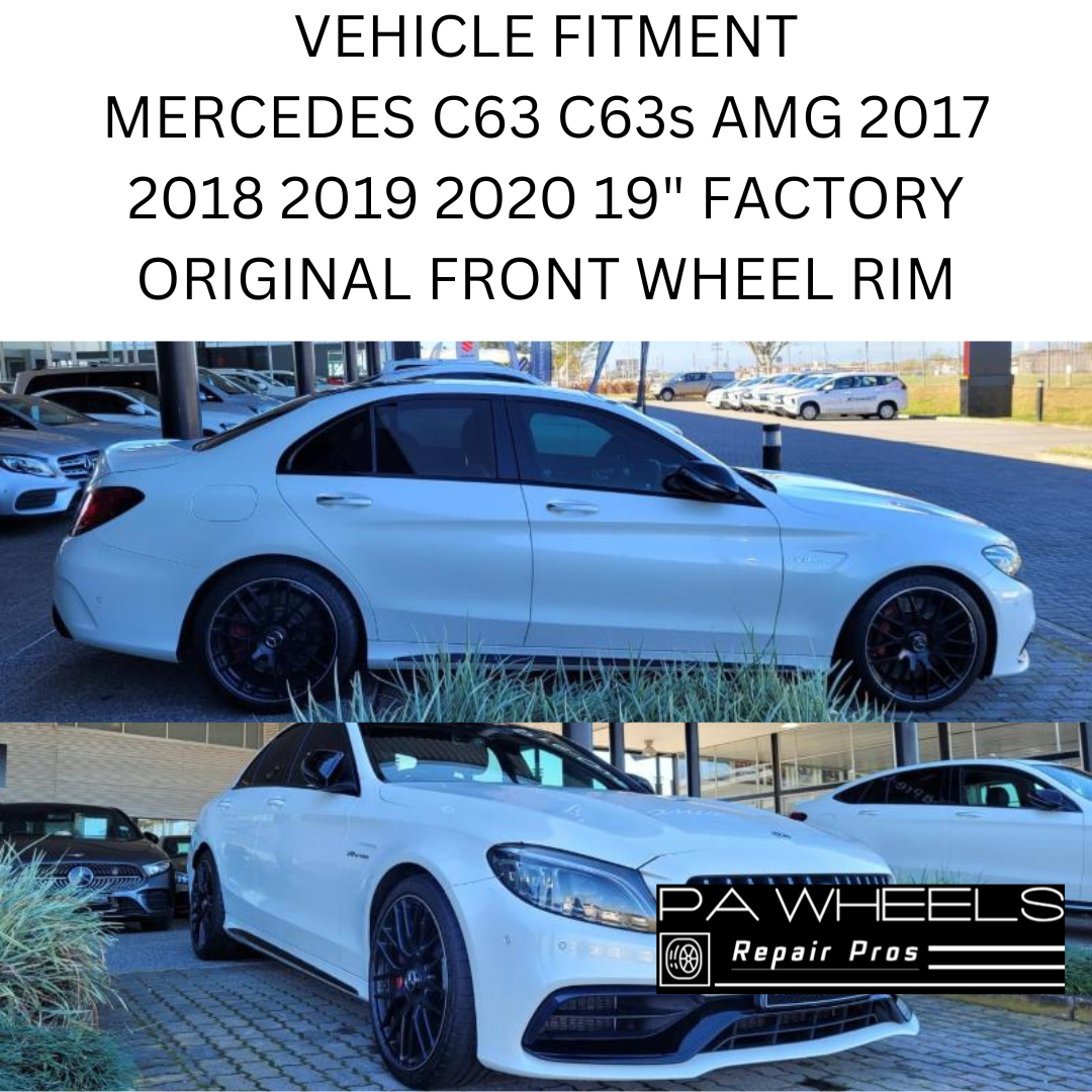 MERCEDES C63 C63s 2017-2020 19" FACTORY ORIGINAL AMG WHEEL RIM