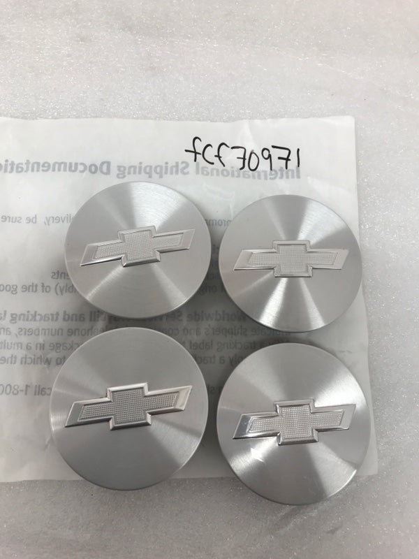 Set of 4 CHEVROLET Maschined Center cap 9595010 68mm