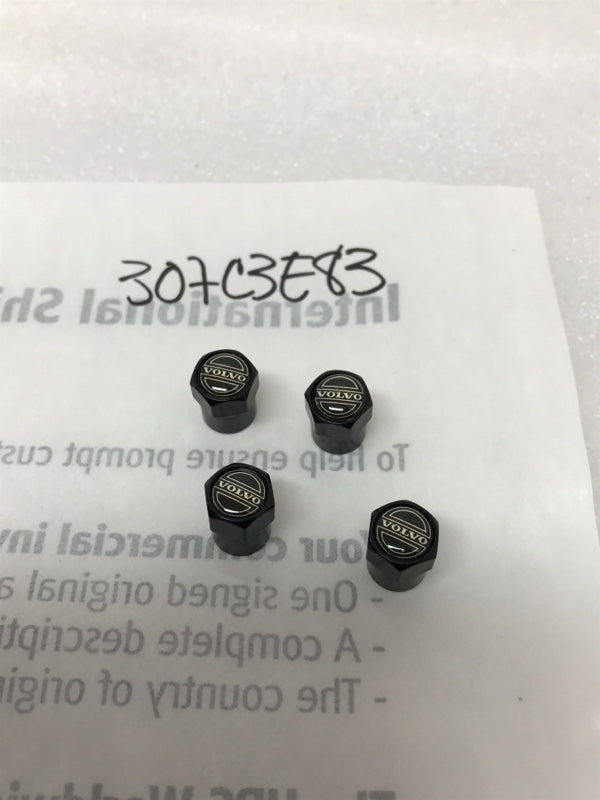 SET OF 4 VOLVO TIRE VALVES FOR CAR 307c3e83