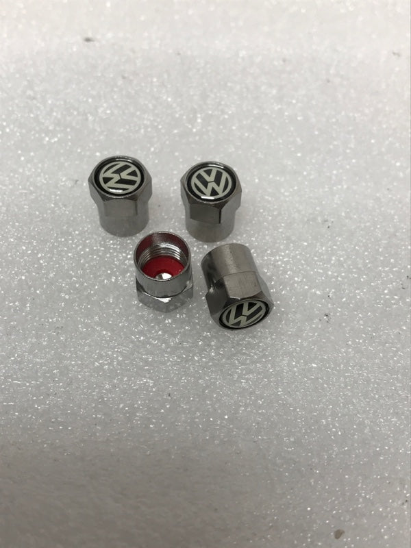 Set of 4 Volkswagen Tire Valves For Car 723bca09