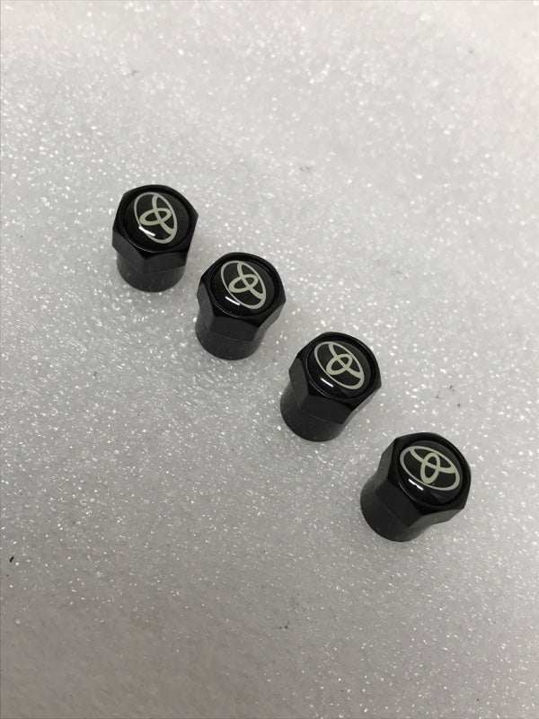 Set of 4 Toyota Tire Stem Valve Cap For Car 2abe2297