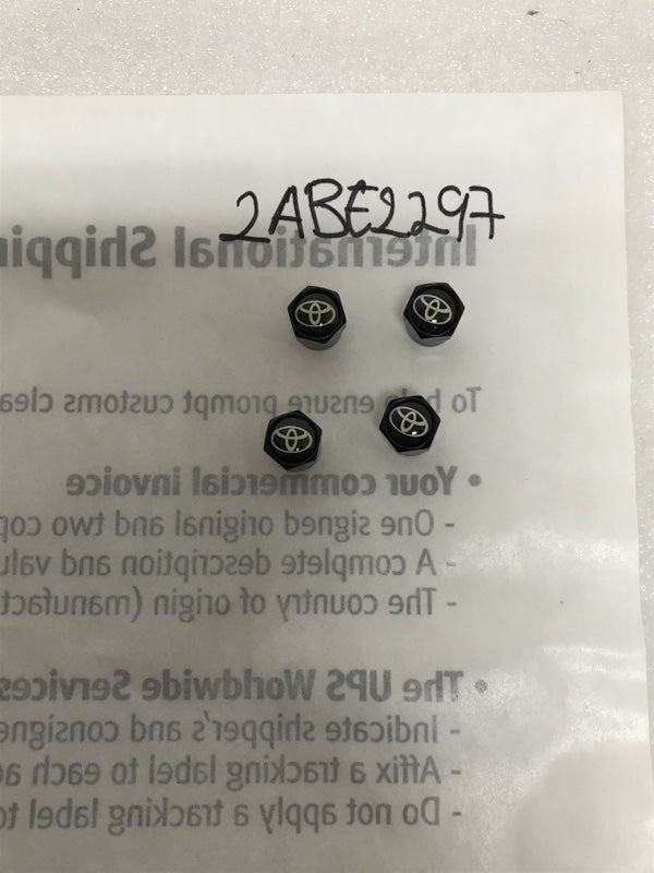 Set of 4 Toyota Tire Stem Valve Cap For Car 2abe2297