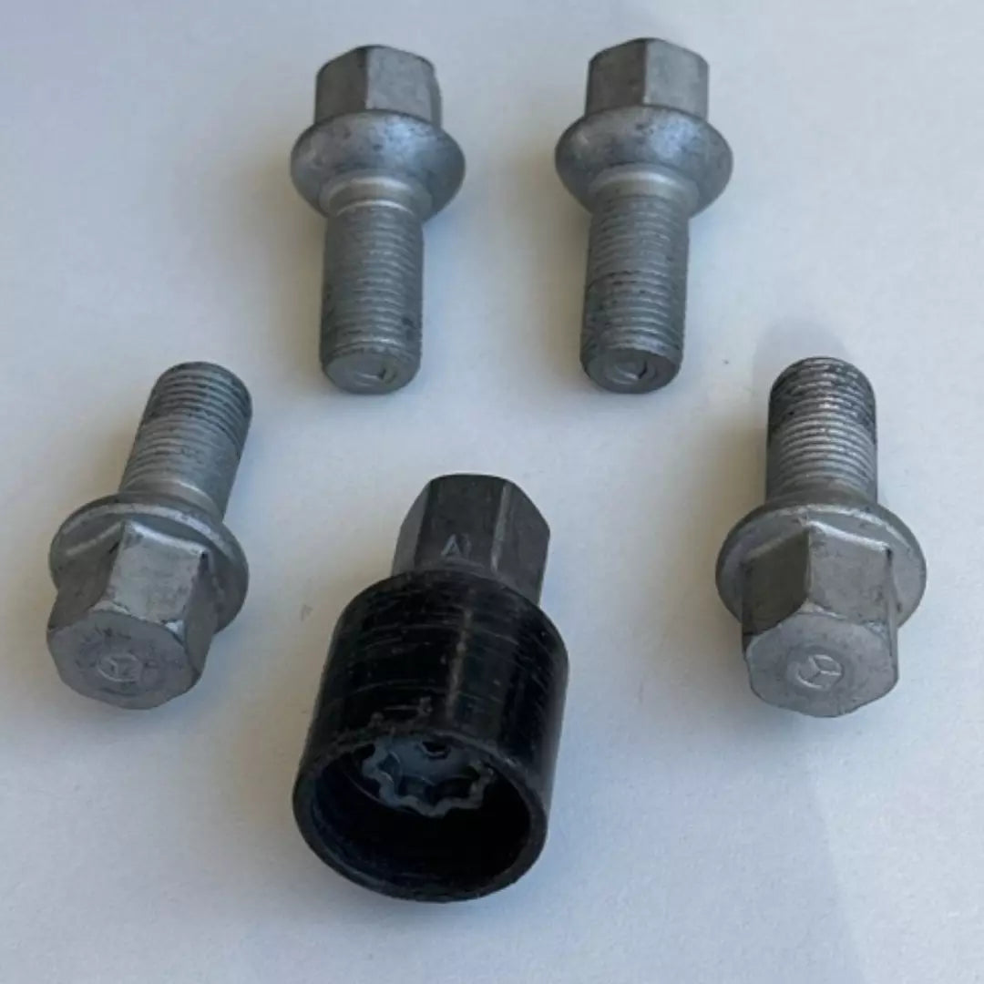 Mercedes-Benz Wheel Locks Set B66470155 6c77836f