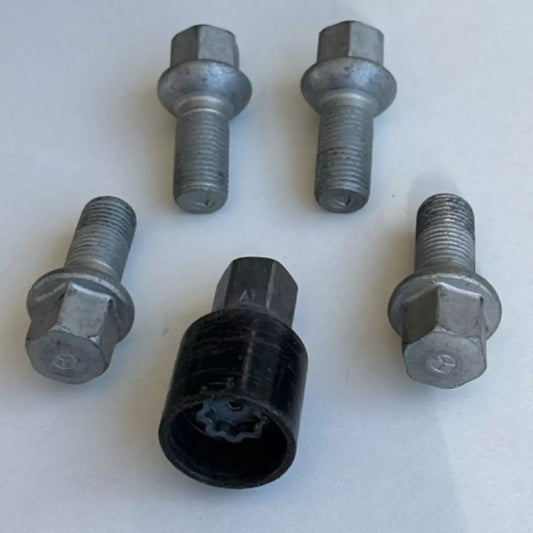 Mercedes-Benz Wheel Locks Set B66470155 6c77836f
