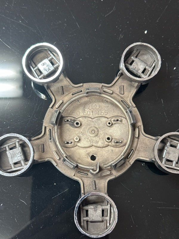 Set of 4 Audi Spyder Wheel Hub Center Cap Silver 135mm 4F0601165 accef69a