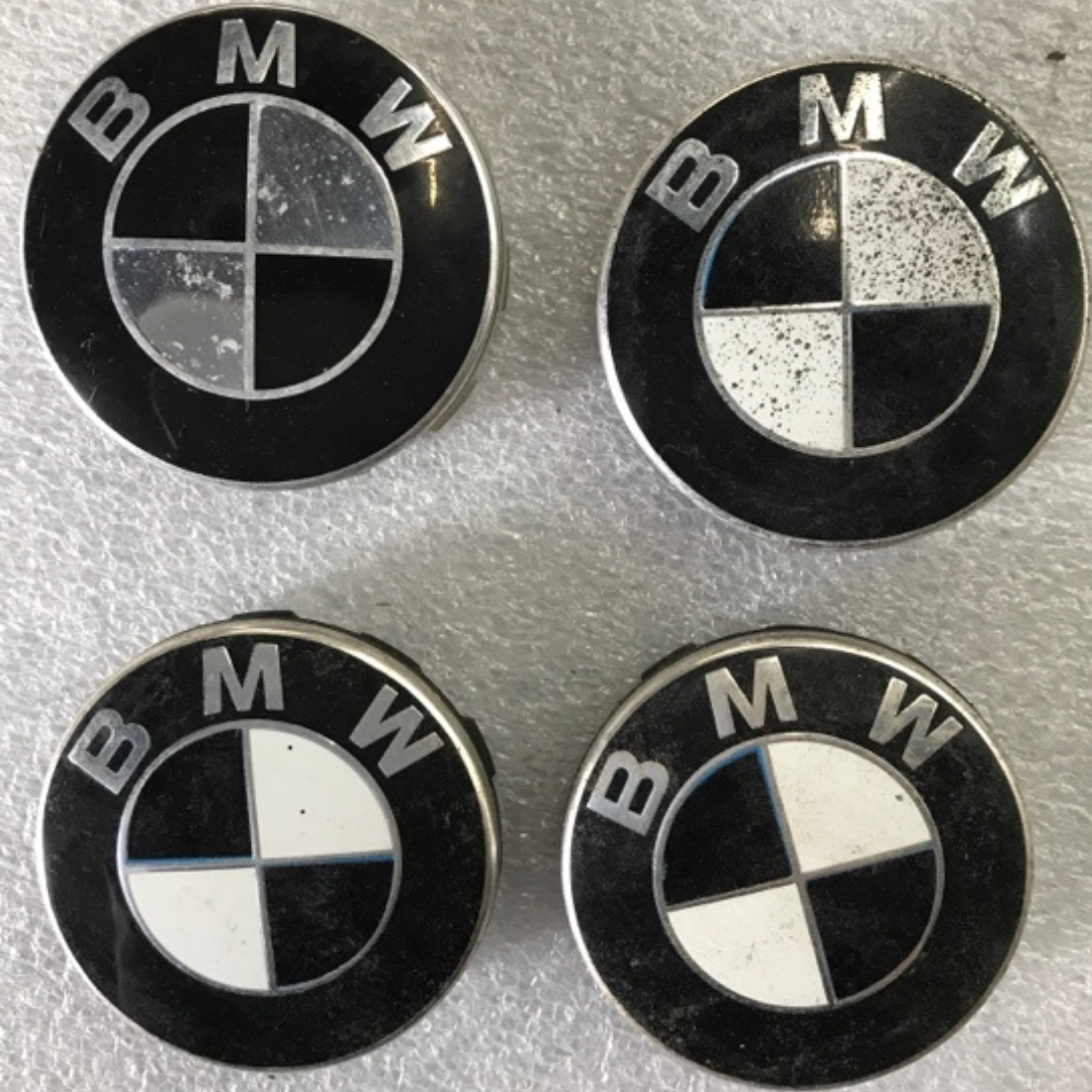 Set of 4 BMW OEM Wheel Hub Center Cap 6783536 9b08c9ed