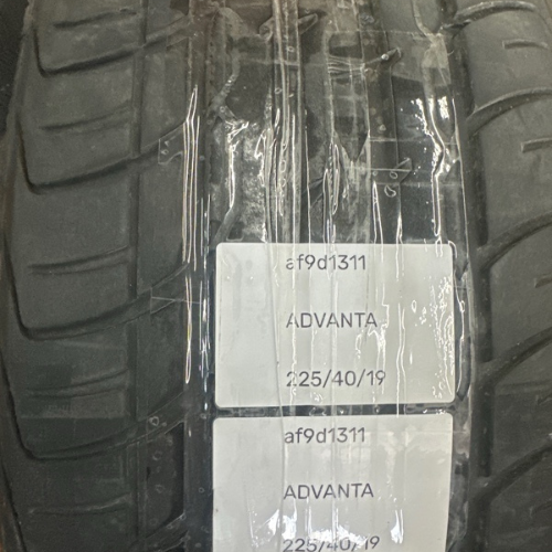 ADVANTA  TIRE USED 225/40/19 af9d1311