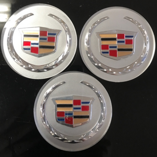Set of 3 Cadillac Wheel Hub Center Cap 9597375 ee34ba53