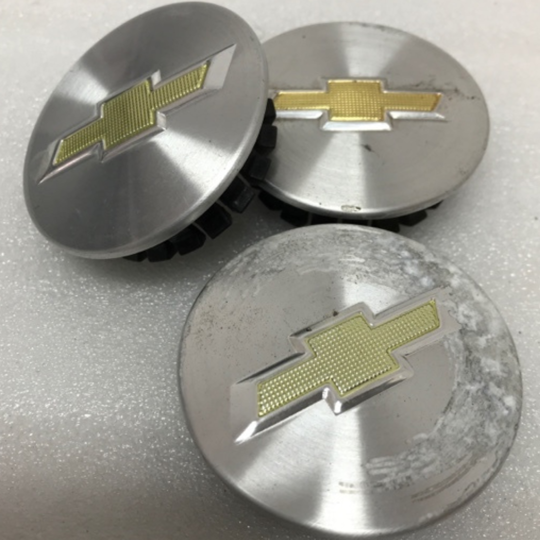SET OF 3 Chevrolet Center Caps 9594156 57 MM 7a035aa2