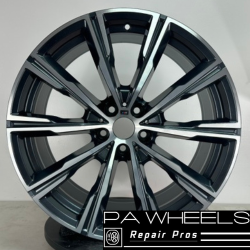 BMW X5-X6 2019-2025 20" FACTORY ORIGINAL FRONT WHEEL RIM 86461 #D