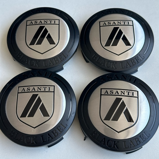 Set of 4 Asanti Wheel Hub Center Cap ABLCAP-BK e3ef8a4e