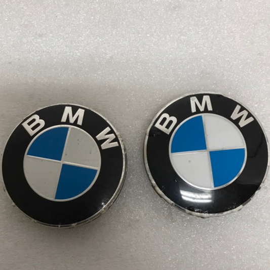 Set of 2 BMW Wheel Center Caps 68mm 678353604 5cc75820