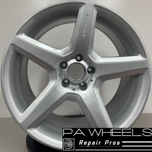 MERCEDES SL55 2008 19" FACTORY OEM REAR AMG WHEEL RIM 85040#D A2304013102