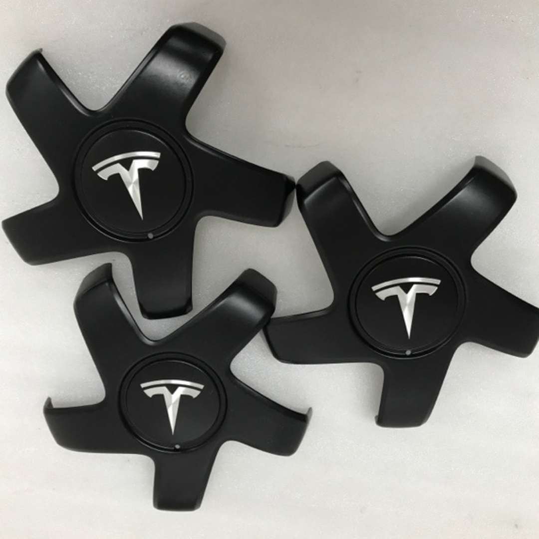 SET OF 3 Tesla 1044234-00-A Wheel OEM Center Cap 1a809c9a