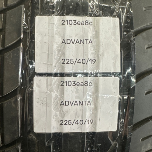 ADVANTA HP-Z-D TIRE 225/40/19 2103ea8c USED